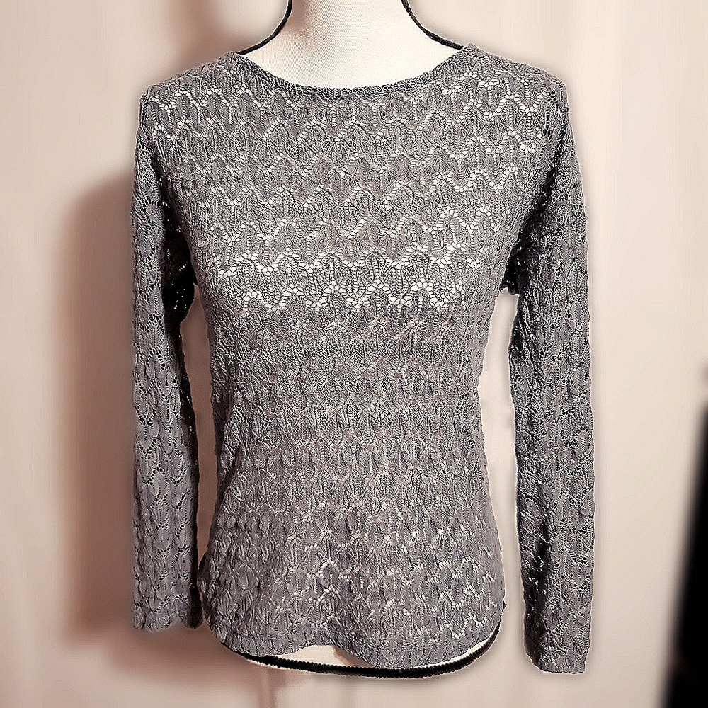 'Katiek'  Gorgeous Blue/Grey Sweater